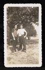 Bessie Faye Hunt and Helen Stone at Camp Leach 